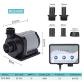 12-30W Aquarium Submersible Pump 100-240V Inverter Water Tank Pump Flow Adjustable Mute Energy Saving Pump 1200-4000L/H