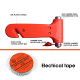 18pcs Hand Tools Multi-tool Kit Household Repair Tool Set Screwdriver Wrench Cutting Pliers Safety Hammer Scissors Flashlight