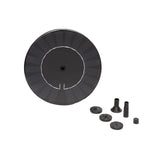 Solar Fountain Pump Garden Decoration Bird Bath Water Fountain 10V 2.4W Solar Panel Floating Water Pump for Pool Pond Aquarium