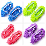 5 Pairs Floor Dust Cleaning Slippers Shoes Lazy Mopping Shoes Micro Fiber Quick House Cleaning Washable Reusable Mop Head Cover