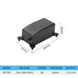 Aquarium Air Pump Ultra Low Noise Fish Tank Mini Air Compressor Oxygen Pump Aquarium Oxygen Pump for Fish Tank 110/220V