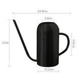 1500ML Stainless Steel Watering Can Household Pot Kettle Gardening Tools Long Mouth Watering Pot Sprinkling for Plant Flower