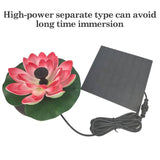 Solar Fountain Solar Water Pump with Solar Panel 7V 2.5W Garden Decoration Bird Bath Pool Pond Aquarium Floating Water Fountain