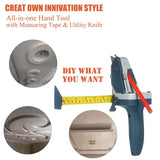 Portable Manual Gypsum Board Cutter Scriber Hand Push Drywall Artifact Cutting Tools Automatic Cutting Woodworking Hand Tools