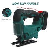 Electric Jigsaw Cordless Woodworking Cutting Jig Saw Power Tools Cutting Machine Curve Saw Electric Tools for 18V Makita Battery
