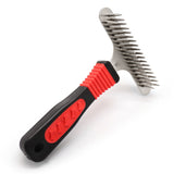 Pet Grooming Comb Cat Dog Supplies Hair Removal Comb Brush Needle Pet Hair Brush Fur Dematting Deshedding Brush Grooming Tool