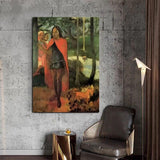 Hand Painted Oil Painting Paul Gauguin The Wizard of Khivawa Island Abstract Nordic Classic Retro Decor