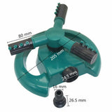 Garden Sprinkler Automatic Watering Grass Lawn 360 Degree Rotating 3 Arms Nozzles Water Sprinkler Garden Sprinkler System