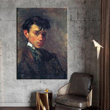 Hand Painted Picasso Self Portrait Canvas Oil Painting Abstract Nordic Modern Art Room Decors