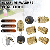 8pcs High Pressure Quick Connector Garden Irrigation Accessories Car Washer Adapter Water Gun Hydraulic Couplers Hose Couplings