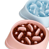 Dog Bowl Pet Slow Feeder Anti Choking Eating Dish Water Food Plate Dog Grooming Products Nail Clipper Trimmer Scissors Hair Comb