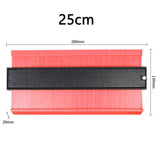 WAKYME Multi-function Copy Gauge Contour Profile Woodworking Tools Radian Angle Ruler Measuring Instruments Meethulp Gauge