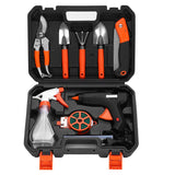 10pcs Mini Gardening Tools Multi-tool Garden Plants Hand Tool Set Pruning Shears Folding Saw Loose Soil Rake Shovel Spray Bottle