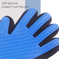 Cat Grooming Glove Hair Remover Rubber Gloves Deshedding Brush Comb Glove Pet Dog Grooming and Care Cleaning Bathing Massage
