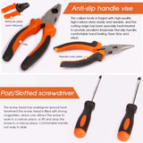 35pcs Hand Tool Vaper Electronic Repair Tool Set Multi-function Household Tools Kit Multimeter Screwdriver Hammer Wrench Pliers