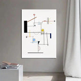 Kandinsky Hand Painted Abstract Oil Painting Canvass