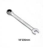 1pc Combination Ratchet Wrench Dual-purpose Ratchet Keys Hand Tool Ratchet Spanners Car Repair Tools Torque Gear Socket Nut Tool