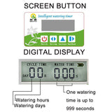 Automatic Watering Drip Irrigation Timer System Solar Energy USB Rechargeable Watering Irrigation Device for Greenhouse Garden