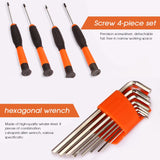 35pcs Hand Tool Vaper Electronic Repair Tool Set Multi-function Household Tools Kit Multimeter Screwdriver Hammer Wrench Pliers