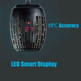 Aquarium Heater Submersible Fish Tank LCD Display Digital Adjustable Water Heat Rod Constant Temperature Control 50-500W