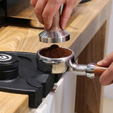 Coffee Tamper 51mm 53mm 58mm Coffee Corner Anti-slip Mat Coffee Press Powder Hammer Grinder Barista Tools Coffeeware Handmade