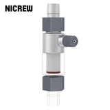 Aquarium CO2 Atomizer System Diffuser Reactor Carbon Dioxide Atomizer for Fish Tank Aquarium Aquatic Water Plant 12/16mm