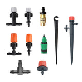 Automatic Drip Watering Sprayers Adjustable Irrigation Sprinkler Micro Spray Nozzle Hose Tee Gardening Tools for Greenhouses