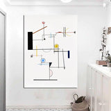 Kandinsky Hand Painted Abstract Oil Painting Canvass