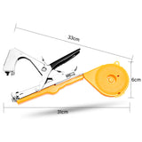Garden Tools Plant Branch Hand Tying Binding Machine Packing Tapetool Tapener Tapes pruner for Plants Vegetable Cucumber Tomato