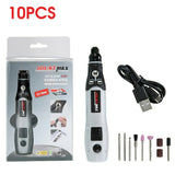 15000RPM Mini Electric Drill Engraver Rotary Tool Polishing Machine Grinding Engraving Tool Heads Variable Speed Engraving Pen