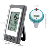 Swimming Pool Thermometer Wireless Floating Digital Thermometer Waterproof Temperature Measurement for Aquariums Fish Pond Spa