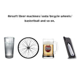 High Capacity 12g CO2 Tank Refillable Cartridge Rechargeable Stainless Steel Cartridge Gas Cylinder rStorage Can Bottle