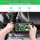 Industrial Endoscope Camera 1080P 4.3 inch LCD Digital 8mm Lens Waterproof Snake Camera Borescope Camera for Car Sewer Inspection