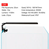 Chihiros C Series LED Aquarium Light Full spectrum IP67 Waterproof Fish Tank Lamp for Plants Fishing Lighting 110V-240V