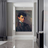 Hand Painted Picasso Self Portrait Canvas Oil Painting Abstract Nordic Modern Art Room Decors