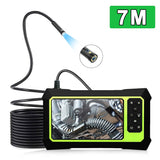 Industrial Endoscope Camera 1080P 4.3 inch LCD Digital 8mm Lens Waterproof Snake Camera Borescope Camera for Car Sewer Inspection