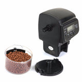 65mL Automatic Fish Feeder for Aquarium Fish Tank Auto Feeders with Timer Pet Feeding Dispenser LCD Indicates Fish Feeder