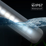 JIYIN Aquarium Light Diving Lights SMD IP67 Waterproof 220V Fish Tank LED Lighting Aquarium Lamp Suit for 9-56cm Aquarium
