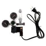 Aquarium CO2 Regulator with Check Valve Bubble Counter Magnetic Solenoid Valve Aquarium CO2 Pressure Reducing Valve