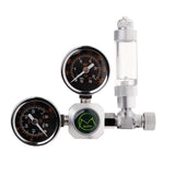 Aquarium CO2 Regulator with Check Valve Bubble Counter Magnetic Solenoid Valve Aquarium CO2 Pressure Reducing Valve