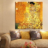 Hand Painted Reproduction Famous Gustav Klimt On Canvas Klimt Canvas Painting