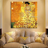 Hand Painted Reproduction Famous Gustav Klimt On Canvas Klimt Canvas Painting