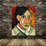 Hand Painted Sell Famous Painting Seated Women beside the window By Pablo Picasso Modern Abstract Portraits for