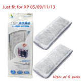 10PCS Aquarium Biochemical Cotton Sponge Activated Carbon Media Waterfall Filter Replacement Pad Cleaner XP 05/09/11/13