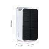 Aquarium Air Pump Solar Oxygenator Fish Tank Foldable EVA Outdoor Sea Fishing Life Bait Bucket Solar Power with Air Stone