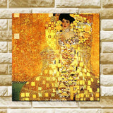 Hand Painted Reproduction Famous Gustav Klimt On Canvas Klimt Canvas Painting