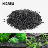 1kg Aquatic Plant Soil Aquarium Planted Black Soil Nutritious Substrate Gravel for Fish Tank Water Plants Aqua-plant Lawn