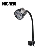 Aquarium LED Spotlight Clip-On LED Lighting Touch Sensor Switch White LED Clamp Lamp for Fish Tank 4000-12000K 4W 480LM