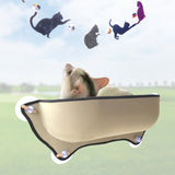 Cat Hammock Bed Mount Window Pod Lounger with Suction Cups Warm Bed for Pet Cats Rest House Soft and Comfortable Cat Nest