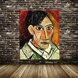 Hand Painted Sell Famous Painting Seated Women beside the window By Pablo Picasso Modern Abstract Portraits for